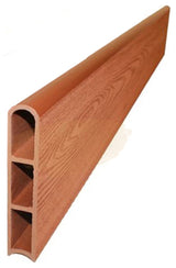 Classic Sienna Composite Raised Garden Bed Board - Straight 1"