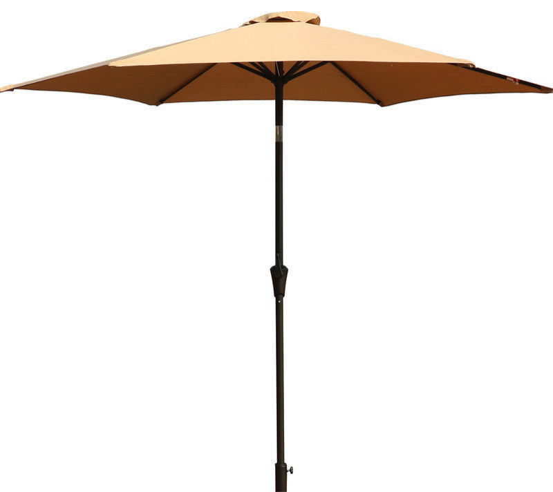 9' Pole Umbrella With Carry Bag, Taupe