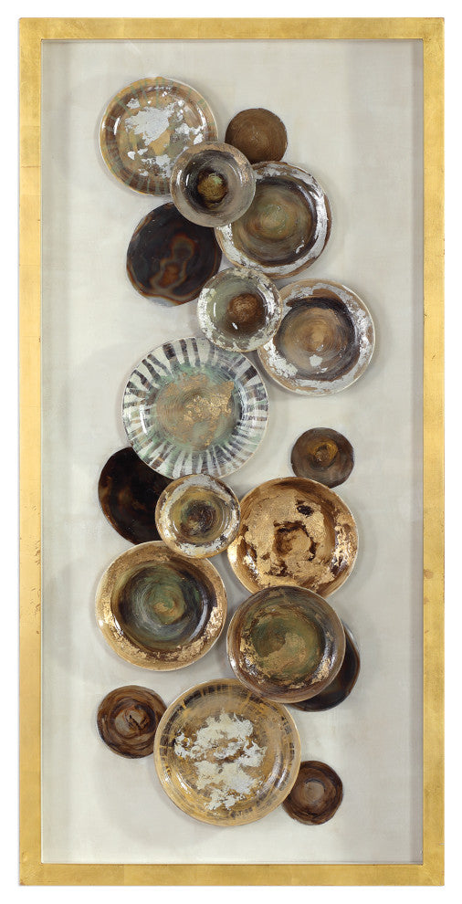 Uttermost Myla Antique Plate Shadow Box