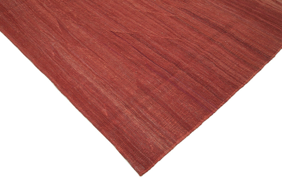 Rug N Carpet - Handmade Oriental 8' 0'' x 9' 2'' Decorative Wool Kilim Rug