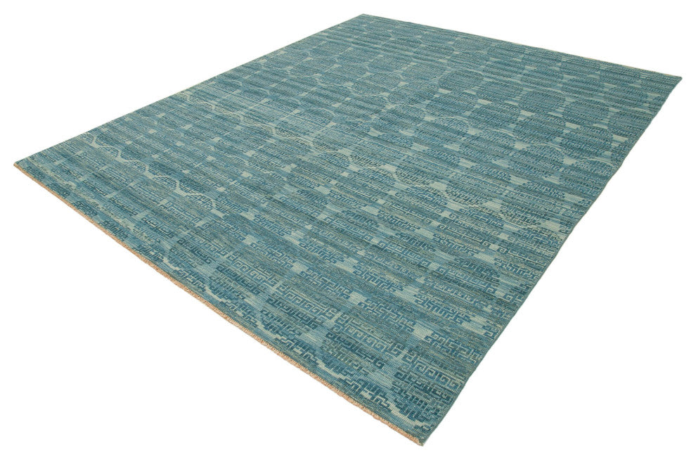 Rug N Carpet - Handmade Oriental 8' 4" x 9' 10" One-of-a-Kind Oushak Area Rug
