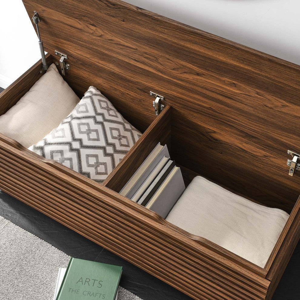 Render Storage Bench, Walnut