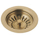 Delta Kitchen Sink Flange and Strainer, Champagne Bronze, 72010-CZ