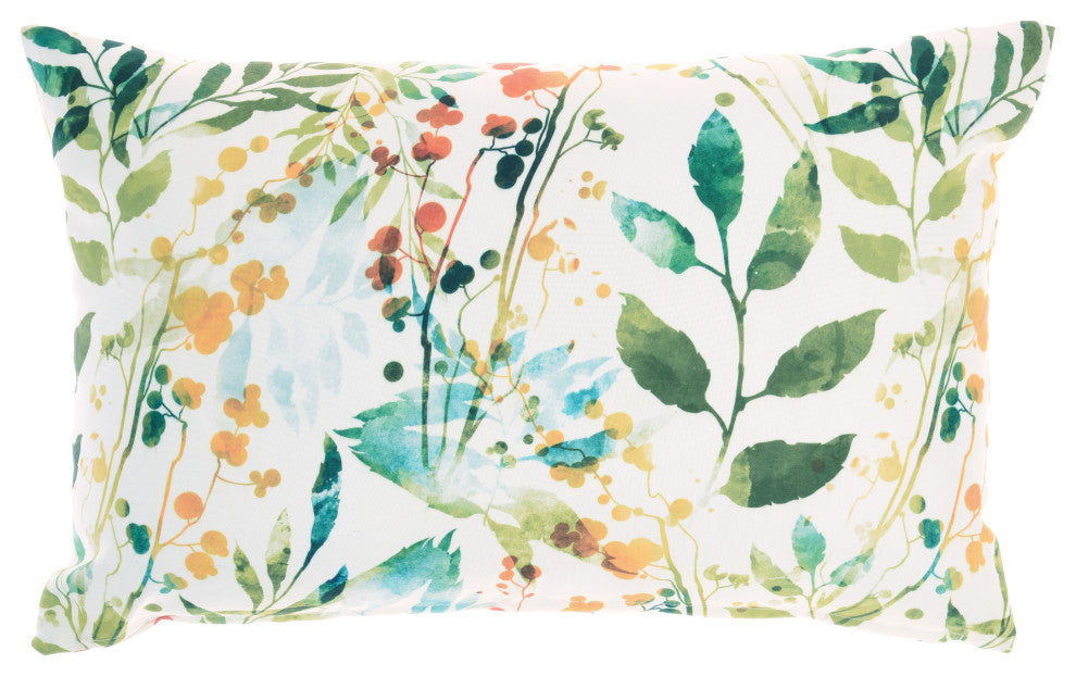 Mina Victory GT130 Throw Pillow, Multicolor, 14" x 22"