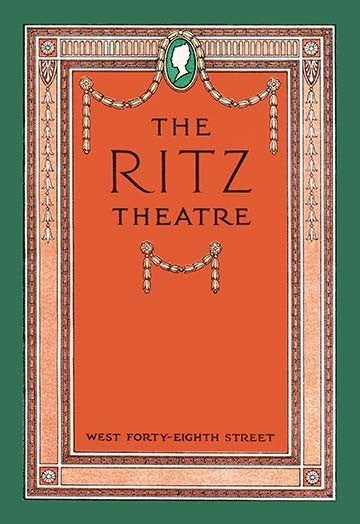 The Ritz Theatre - Canvas Poster 20" x 30"