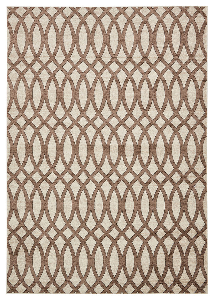 Unique Loom Brown Madison Rushmore 7' 0 x 10' 0 Area Rug