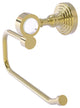 Pacific Grove European Style Toilet Tissue Holder, Unlacquered Brass