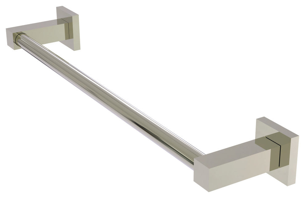 Montero Contemporary 30" Towel Bar, Polished Nickel