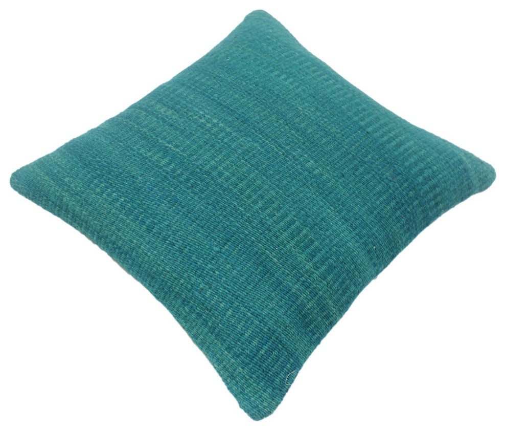 Turkish Scandinavian Wickham Hand Woven Kilim Pillow