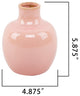 5.8" Ceramic Bud Vase