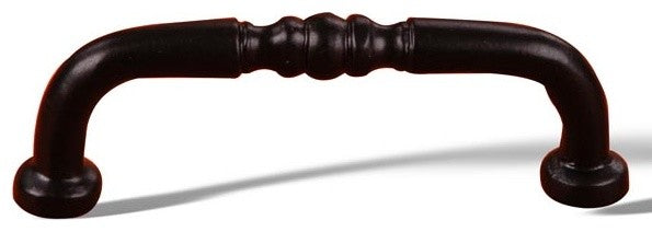 Black RKI Decorative Curved Pull, RKICP04BL