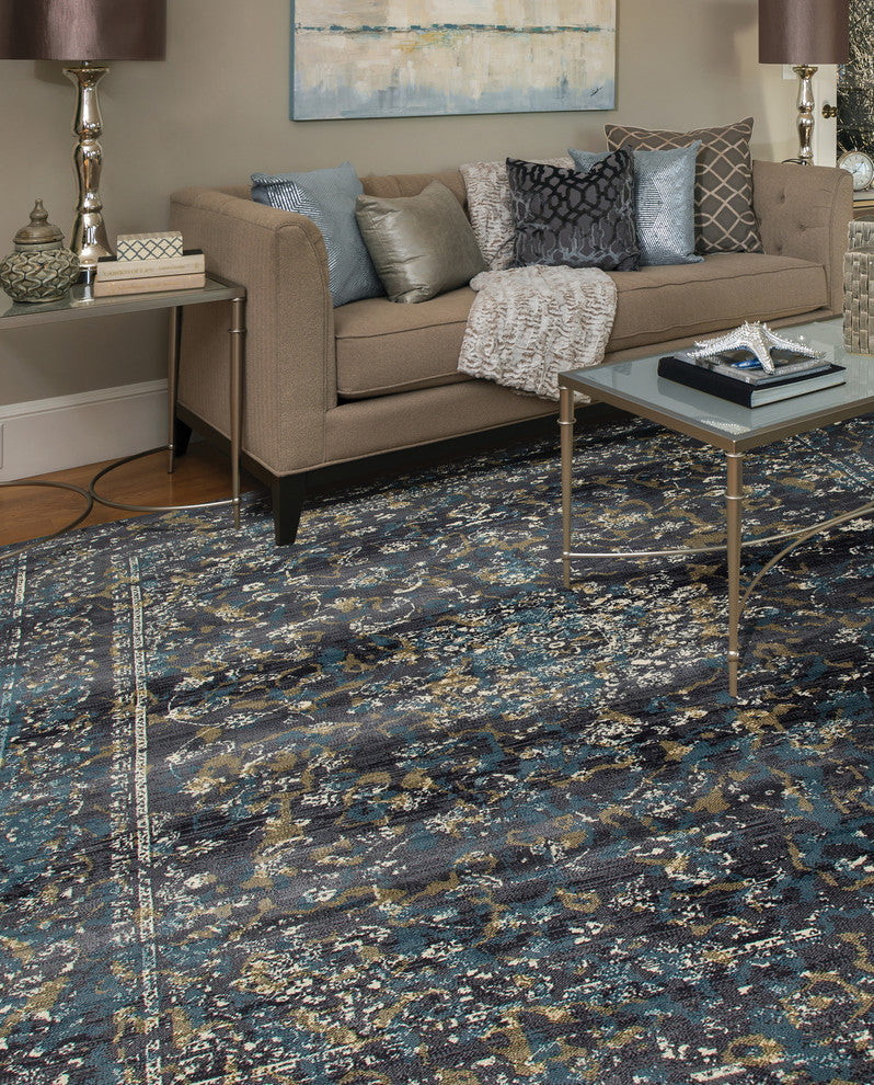 Karelia Invitation Gray 9'2"x12'6" Area Rug
