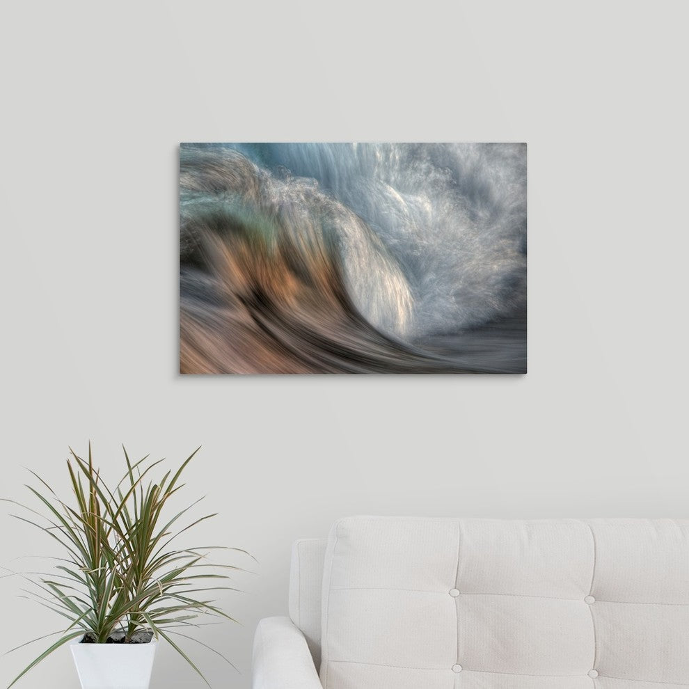 "Ying and Yang" Wrapped Canvas Art Print, 24"x16"x1.5"