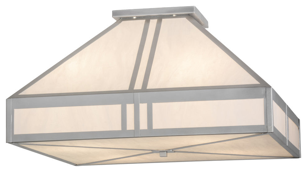 36Sq Whitewing Flushmount