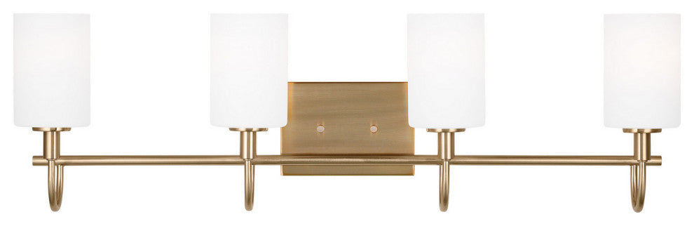 Visual Comfort Studio-4457104EN3-848-LED Bath Wall Sconce, Oak Moore
