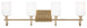 Visual Comfort Studio-4457104EN3-848-LED Bath Wall Sconce, Oak Moore