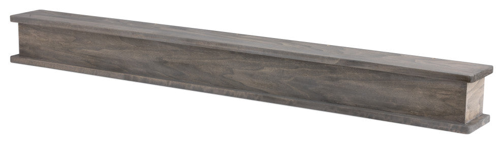 Dogberry Collections Cottage Mantel, Ash Gray, 72