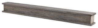 Dogberry Collections Cottage Mantel, Ash Gray, 72