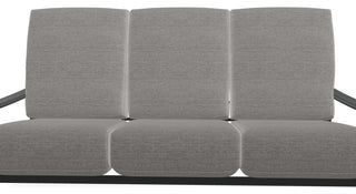 St. Catherine Deep Seat 3-Seat Outdoor Sofa, Rain Graystone/Graphite