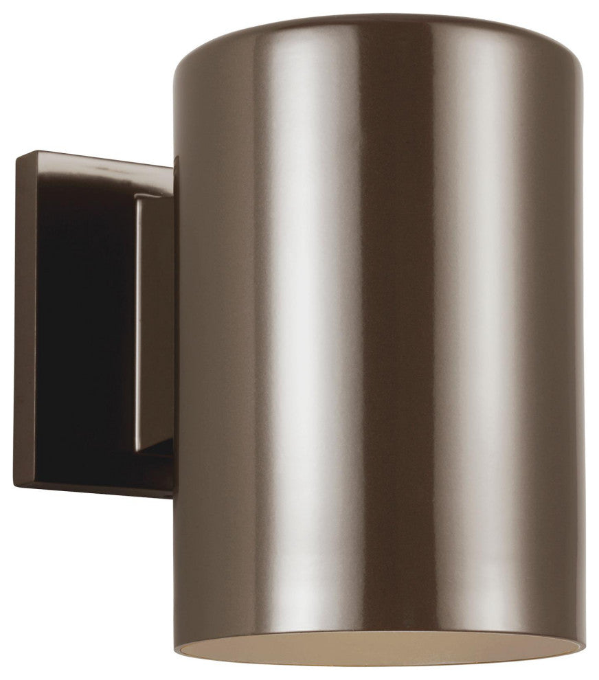Small LED Wall Lantern, Bronze