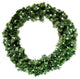3' Sequoia Wreath Pre-Lit With Pure White LEDs