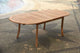 11-Piece Outdoor Teak Dining Set 94" Extn Oval Table, 10 Devon Armless Chairs