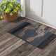 A1HC Rubber Pin Welcome Door Mats 18"x30" for Outdoor Entrance