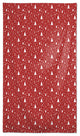 Winter Tree Pattern Red 6 58x102 Tablecloth