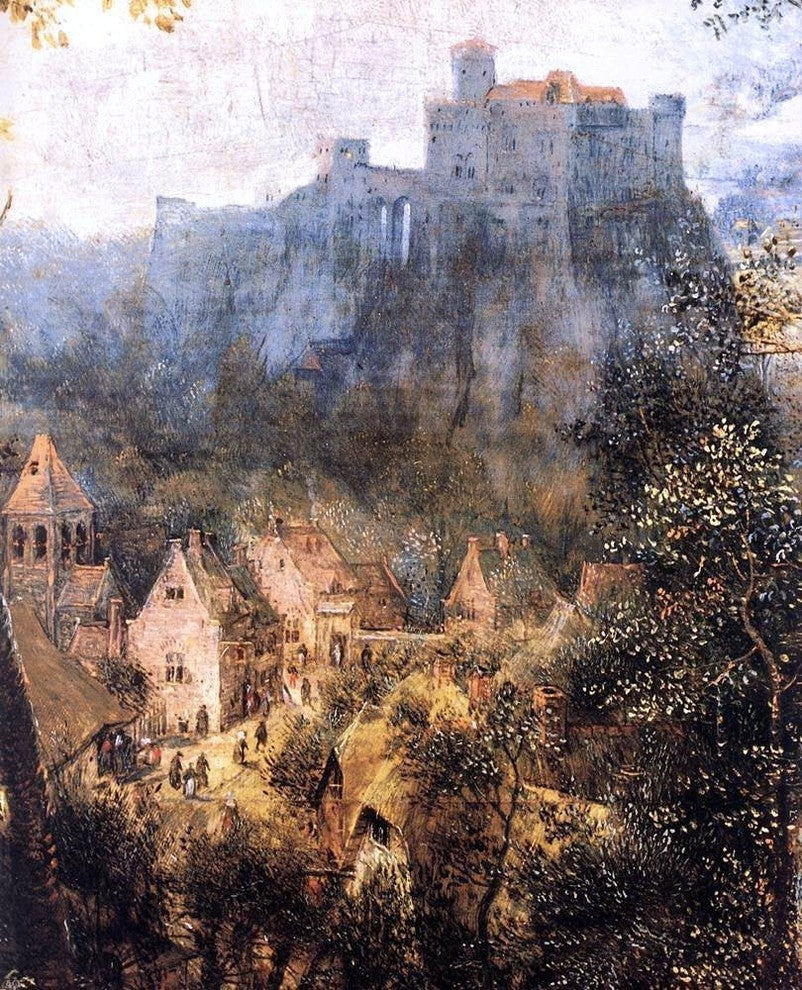 The Elder Pieter Bruegel Magpie on the Gallow Wall Decal