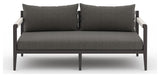 Sherwood Outdoor Sofa-63"-Bronze/Char