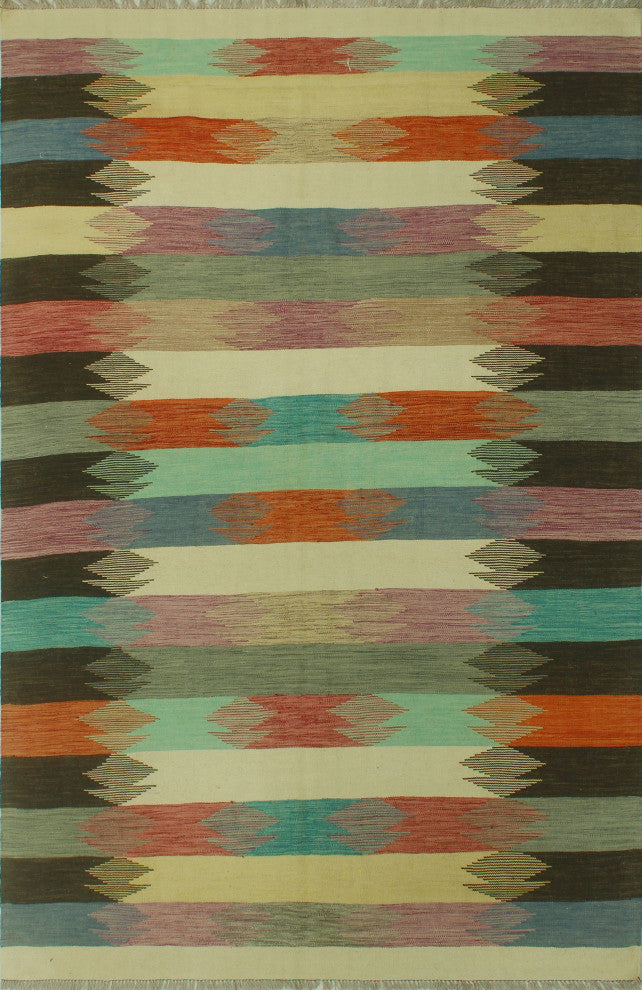 Winchester Kilim Ackerley Brown Rug