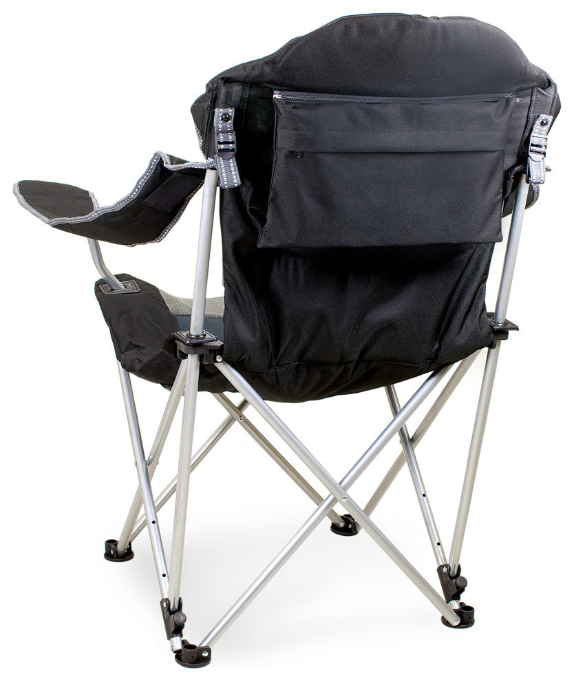 Reclining Camp Chair - Black