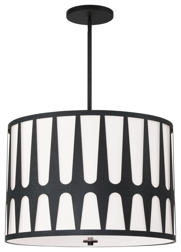 Royston 5 Light Black Pendant