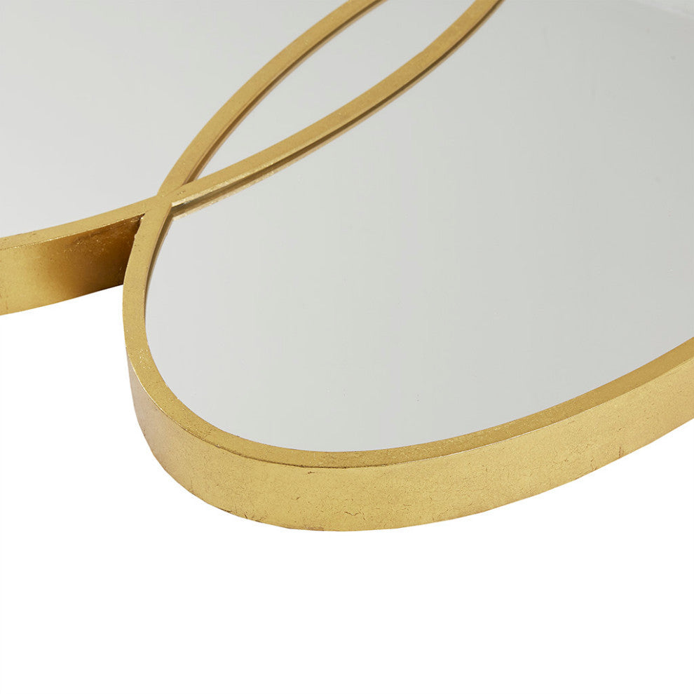 Madison Park Signature Eclipse Silver Trio Wall Mirror, Gold