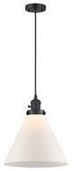 INNOVATIONS 201CSW-BK-G41-L 1-Light Mini Pendant Matte Black