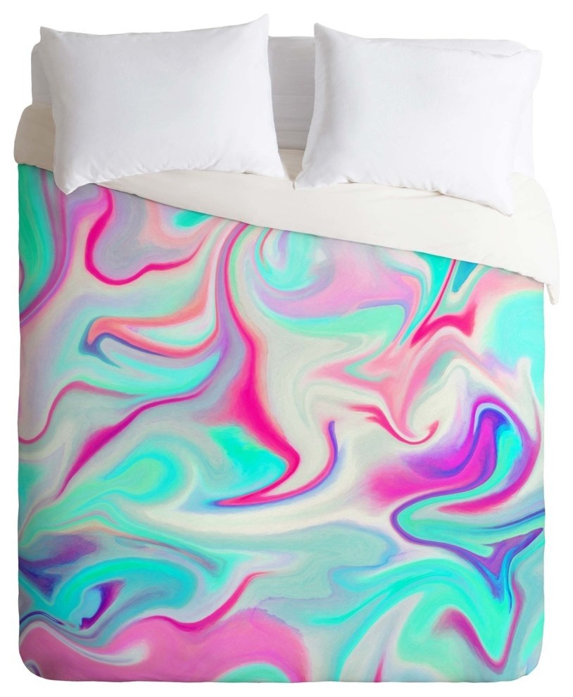 Deny Designs Jacqueline Maldonado Liquid 3 Duvet Cover - Lightweight