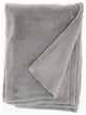 Mina Victory AP102 Throw Blanket, Light Grey, 50" x 70"