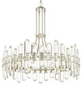 Bolton 12-Light Chandelier, Polished Nickel
