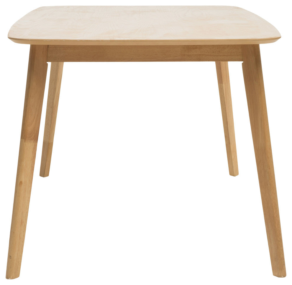 GDF Studio Lucille Mid-Century Modern 5 Piece Dining Set, Green Tea