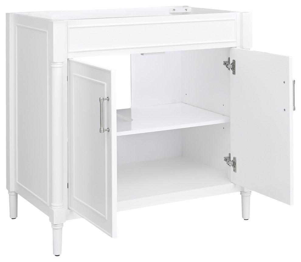 Avanity Bristol 36 in. Vanity Only in White