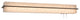 Apex 38" LED Overbed Wall Light, Weathered Gray, Jute Shade