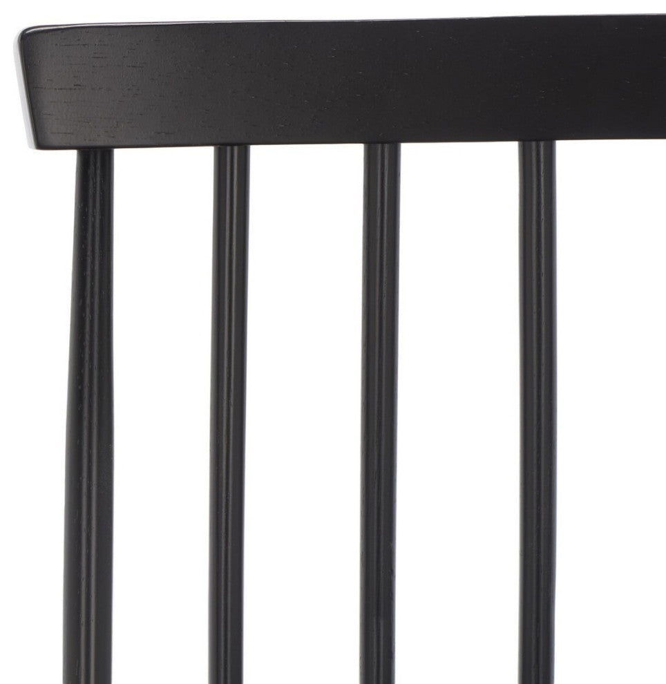 Safavieh May Wood Counter Stool, Black