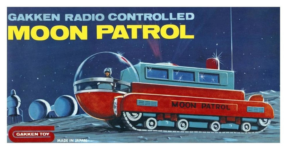 "Moon Patrol" Digital Paper Print by Retrotrans, 46"x24"