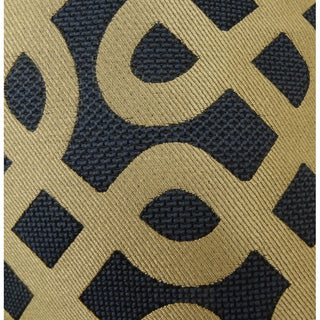 Plutus Graphic Maze Handmade Throw Pillow, (24" x 24")