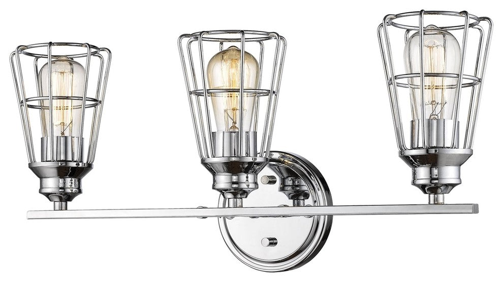 Millennium Lighting Vanity, Chrome