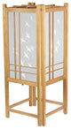 18" Cranes Shoji Lamp, Natural