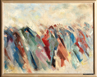Marcella Doane, Exodus, Oil Painting