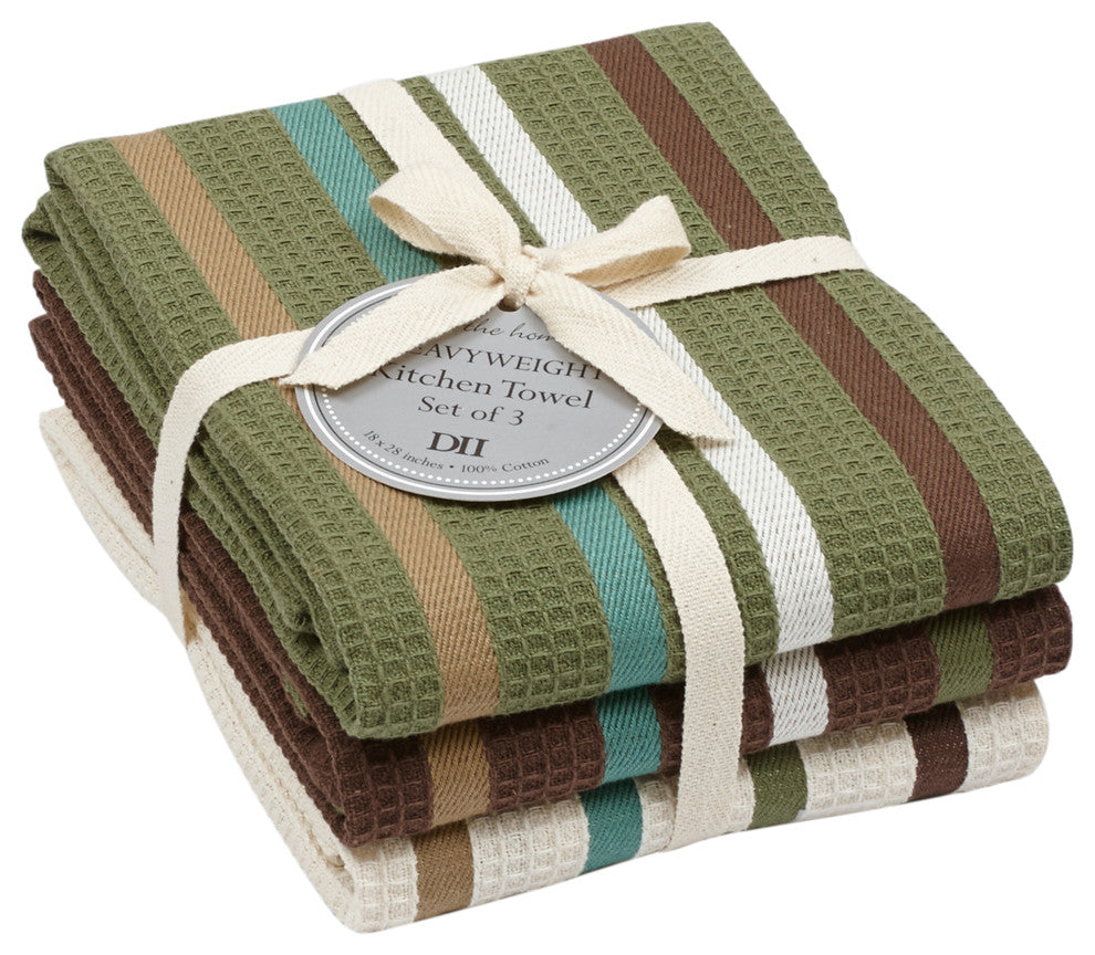 Pine Woods Heavyweight Dishtowel, Set of 3