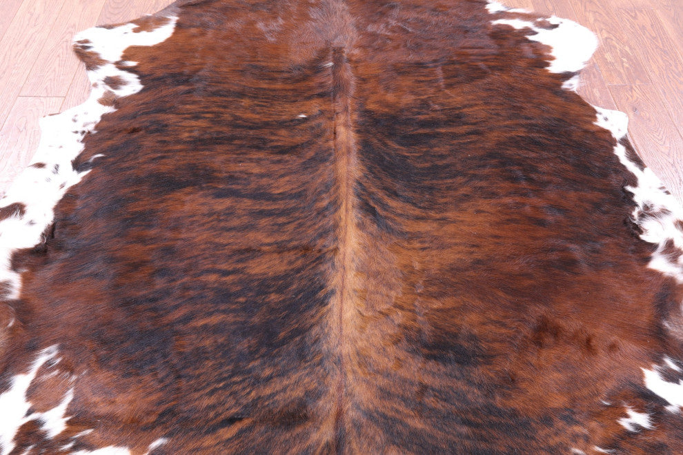 Brindle Natural Cowhide Rug 6' 10" X 5' 11" C1682