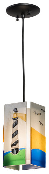 7W Metro Fusion Lighthouse Quadrato Mini Pendant